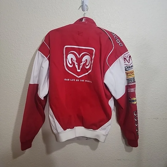 DODGE Motorsports Nascar Racing Jacket Chase Authentics Men's XL